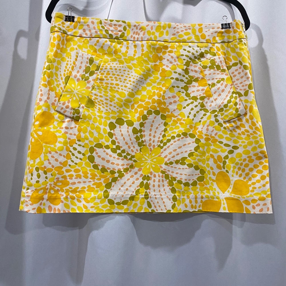 J.Crew Floral Print Skirt